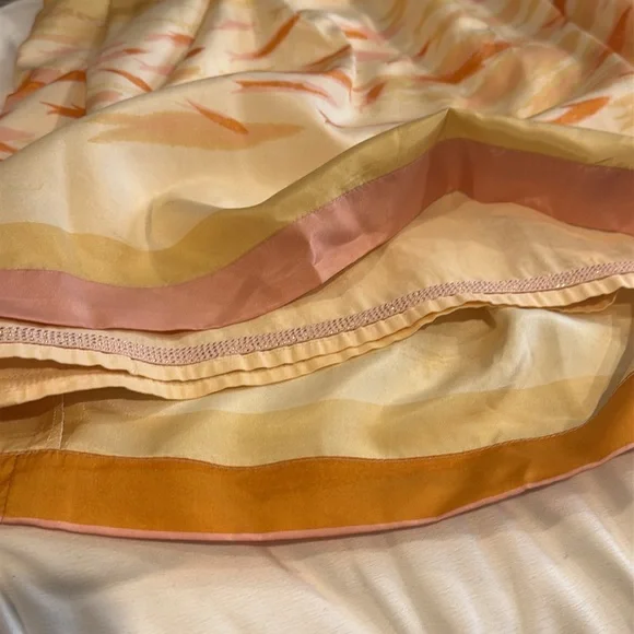 Anthropology We Love Vera Goldfish Bowl A-line skirt - Picture 4 of 5